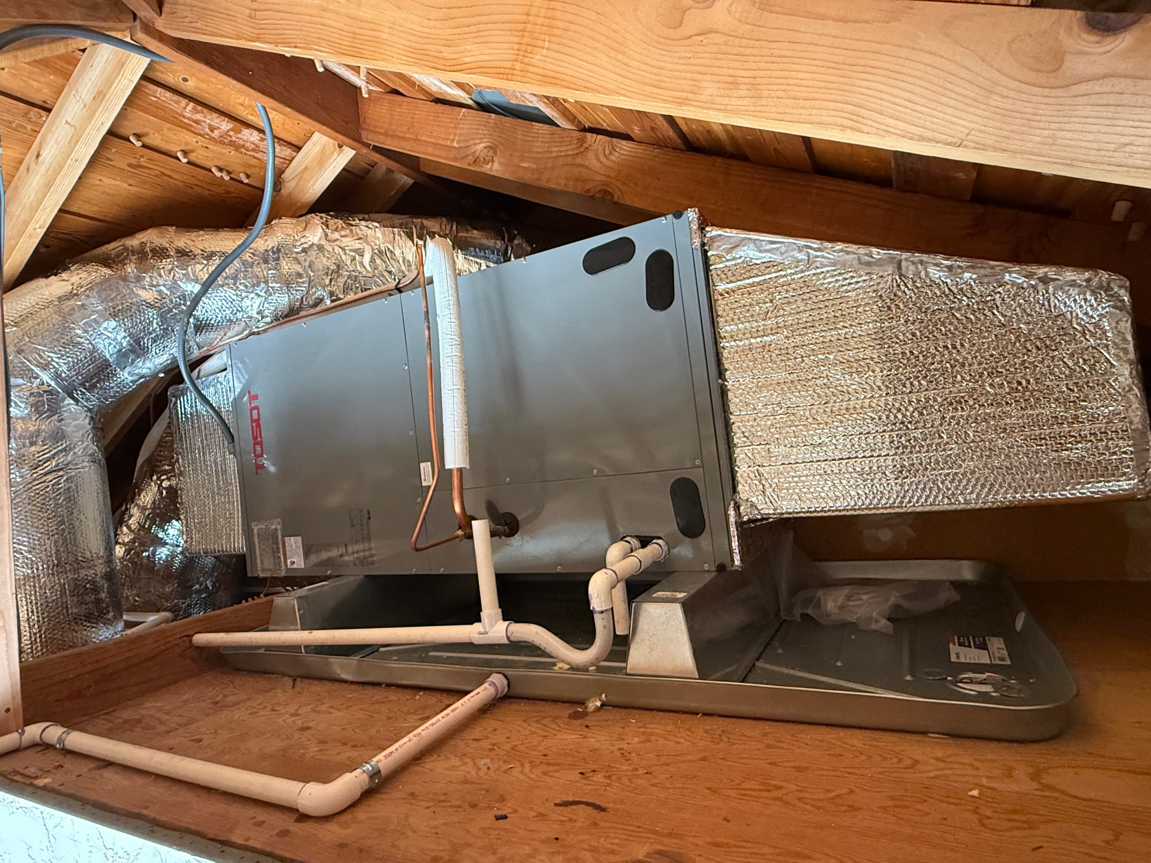 Duct Repair & Ductwork Sealing in Santa Clara & the Bay Area completed by EVS Mechanical