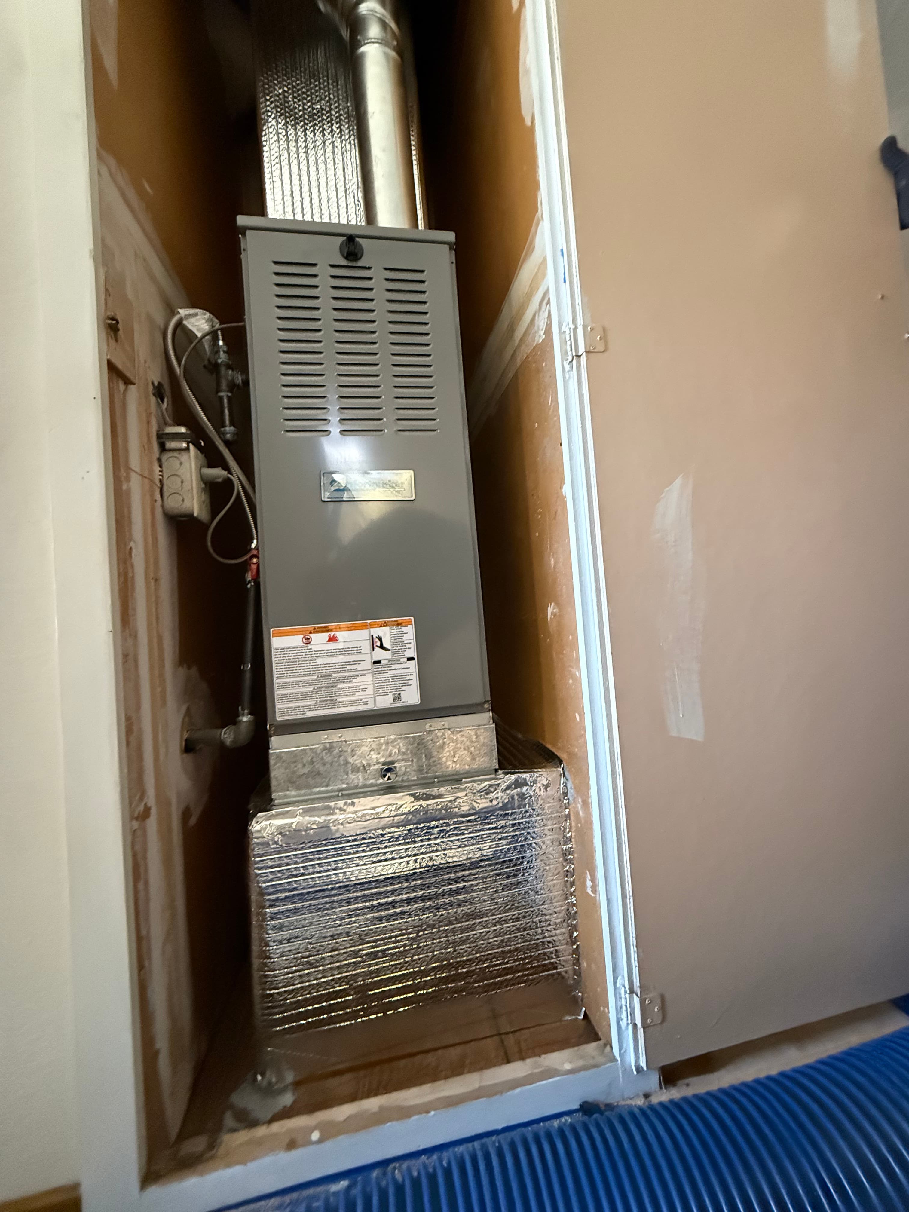 EVS Mechanical furnace installation project